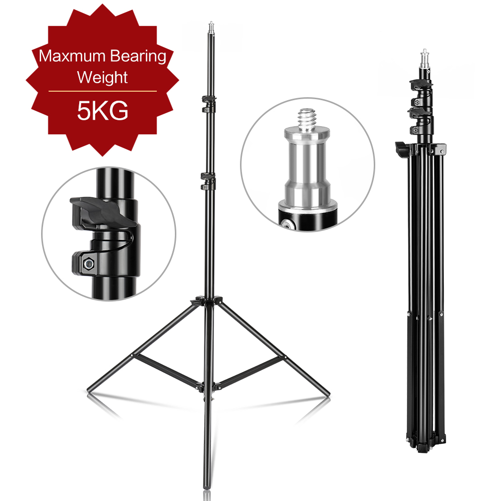 Photography Umbrella Lighting Kit - Treppiede per illuminazione fotografica/dj da 240