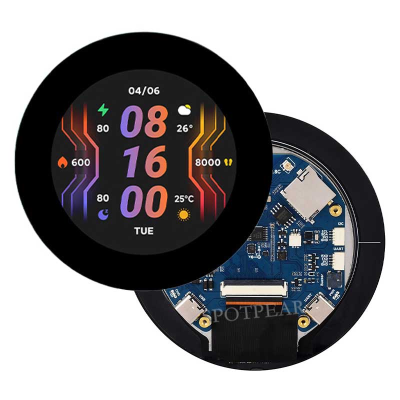 Photograph Mp3 - Scheda di sviluppo ESP32 S3 Display