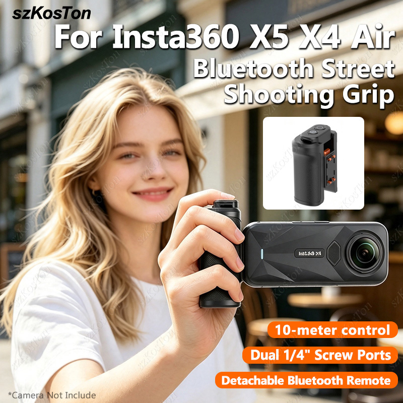 Photography Grip Insta360 X5 - Impugnatura per Fotografia Urbana per Insta360