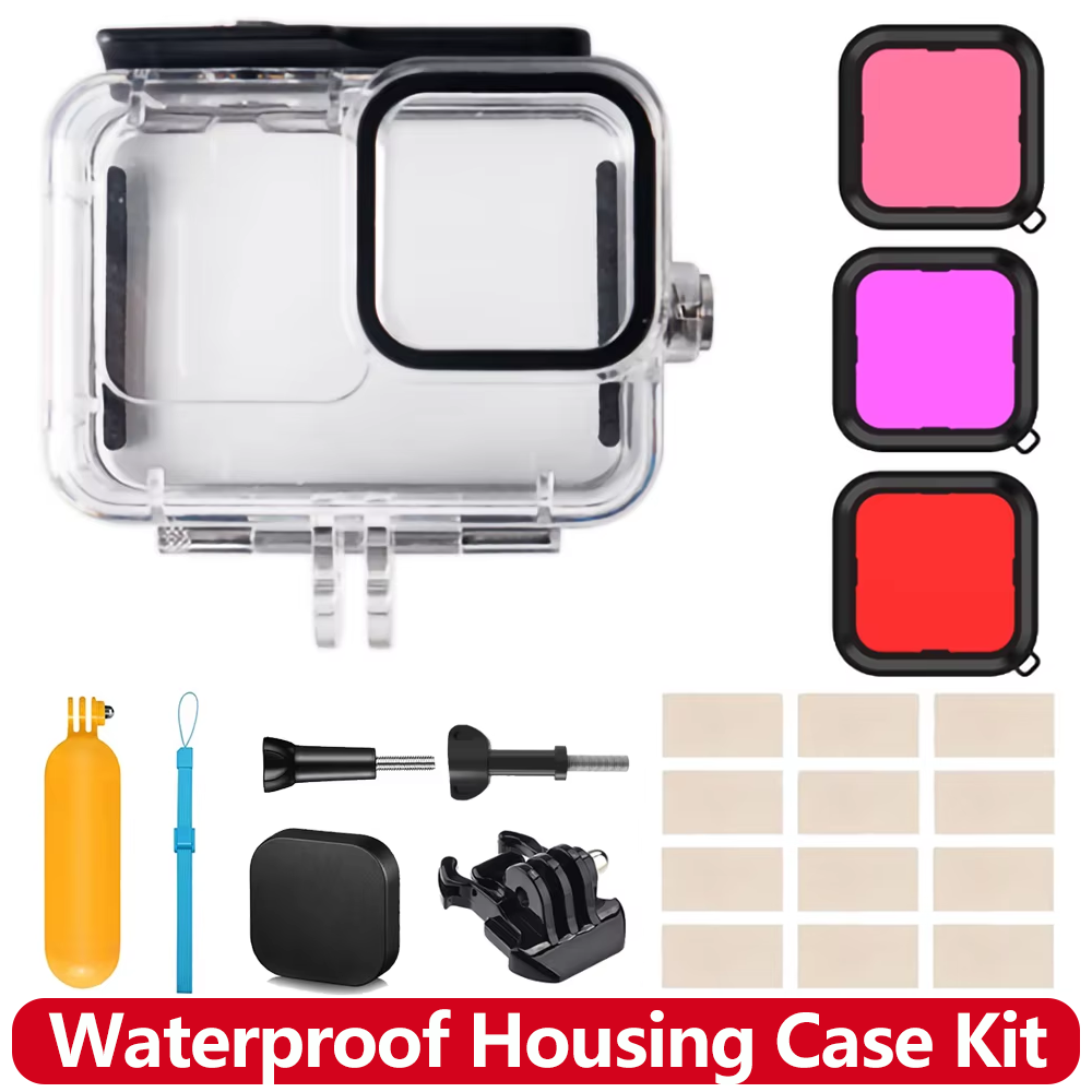 Gopro Action Camera Hero 13 Black - Custodia Impermeabile per GoPro Hero 13