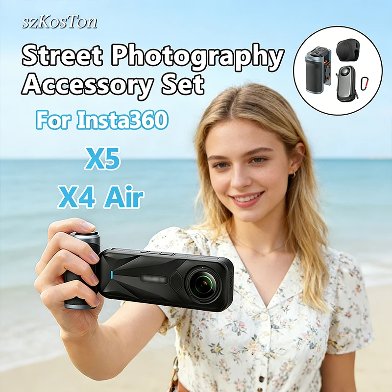 Photography Grip Insta360 X5 - Set di Accessori per Fotografia Aerea