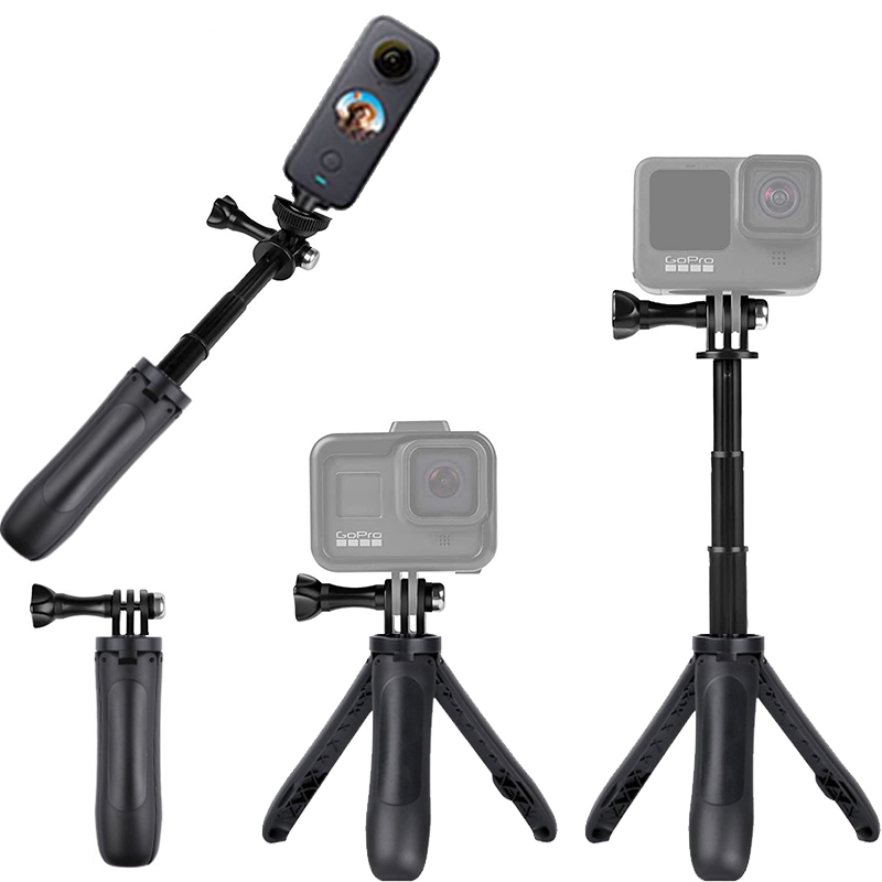 Photography Grip Insta360 X5 - Mini Selfie Stick Shorty Treppiede Maniglia