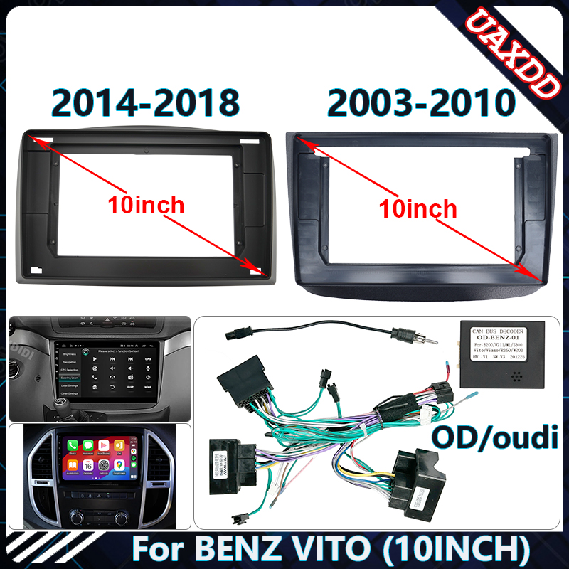 Photograph Mp3 - Per BENZ VITO 2003-2018 Schermo Stereo