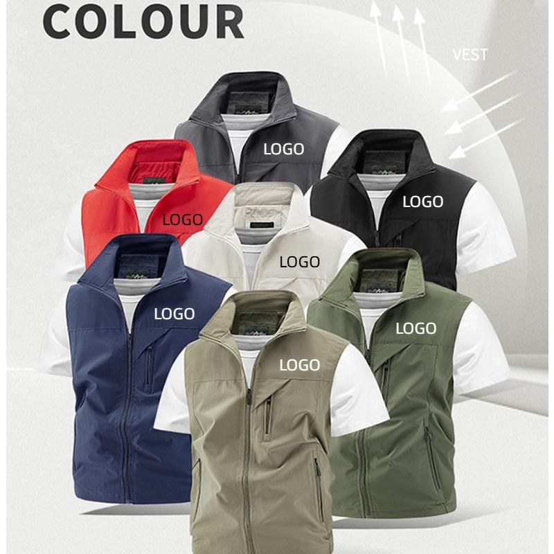Photography Vest - Gilet da uomo estivo in rete