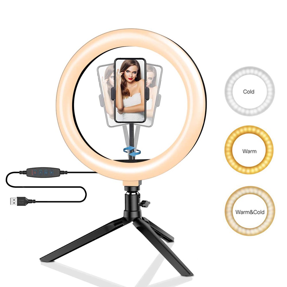 Photography Umbrella Lighting Kit - 26 centimetri 10 pollici Led Anello