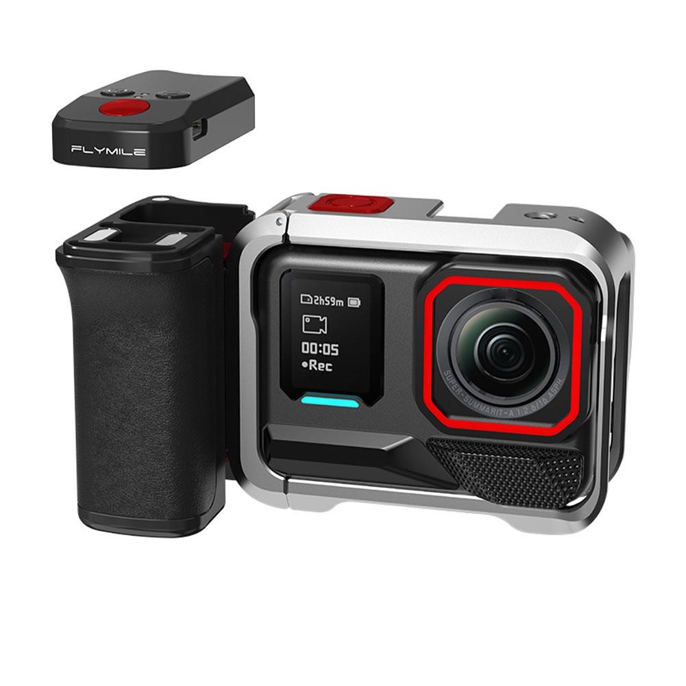 Photography Grip Insta360 X5 - Impugnatura a Sgancio Rapido in Metallo