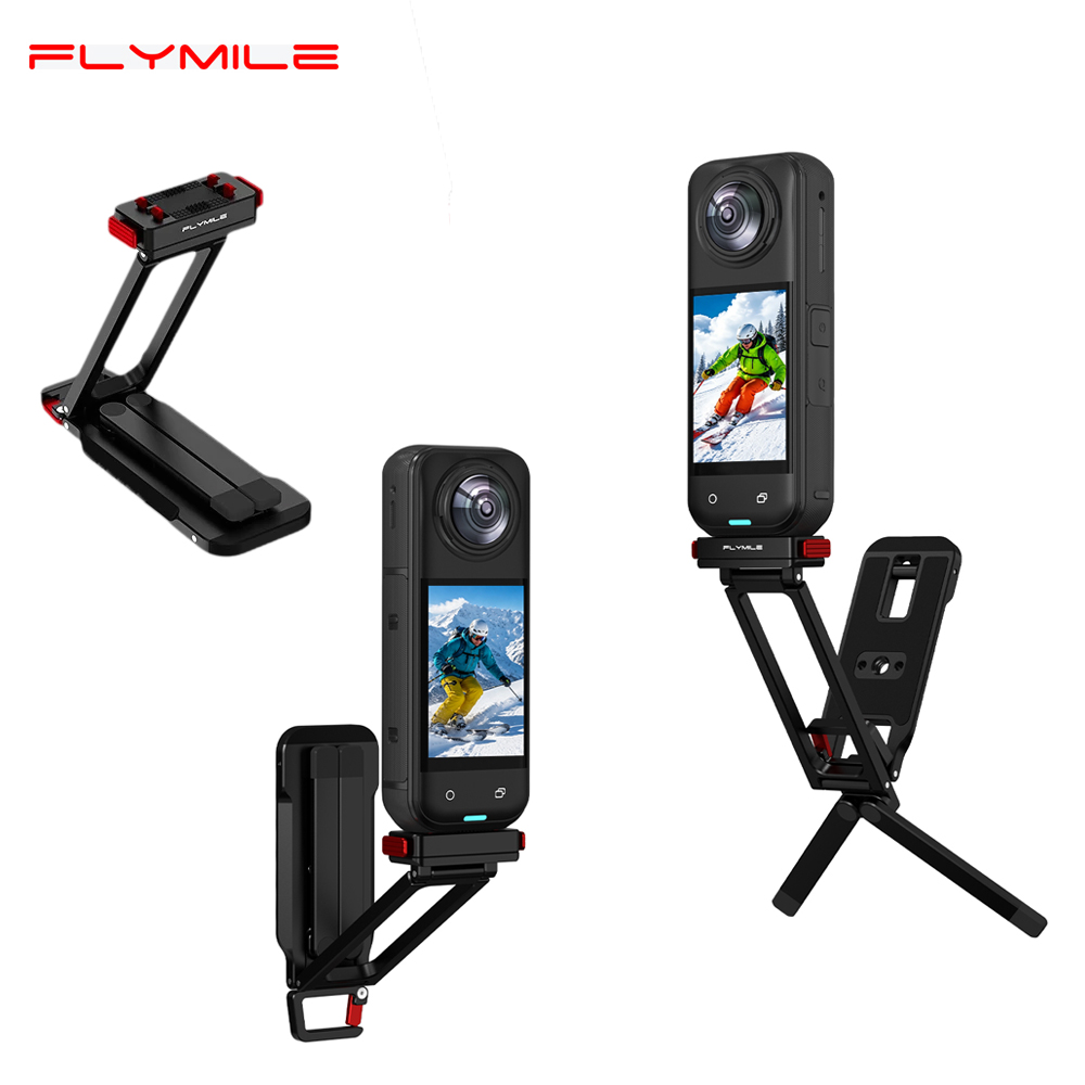 Photography Grip Insta360 X5 - Treppiede Magnetico in Metallo Flymile per