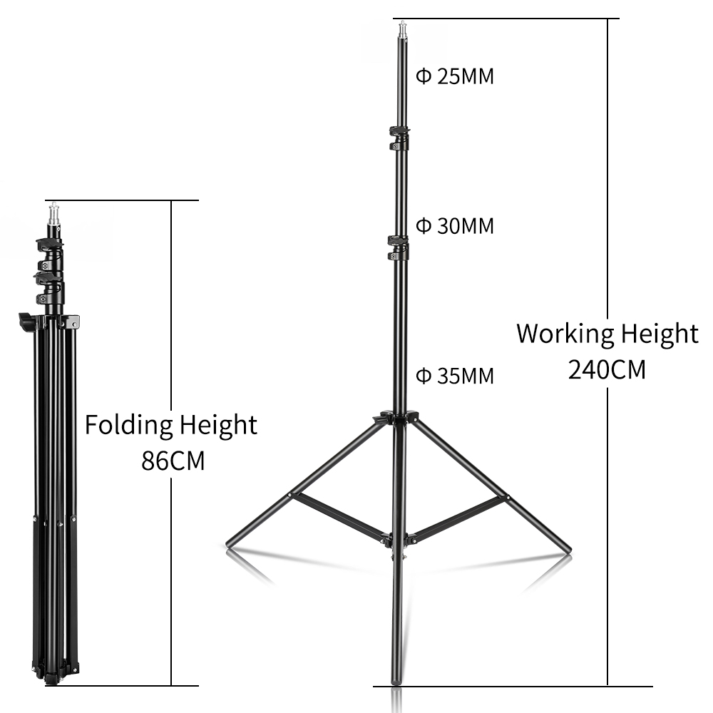Treppiede per illuminazione fo - Photography Umbrella Lighting Kit recensione e prezzo