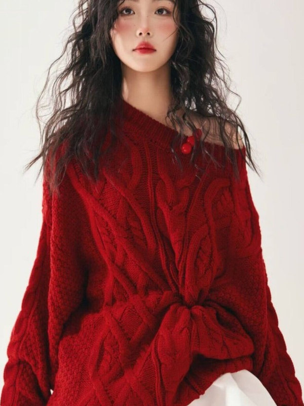 Maglione Rosso per Ragazze, Fo - Photography Studio recensione e prezzo