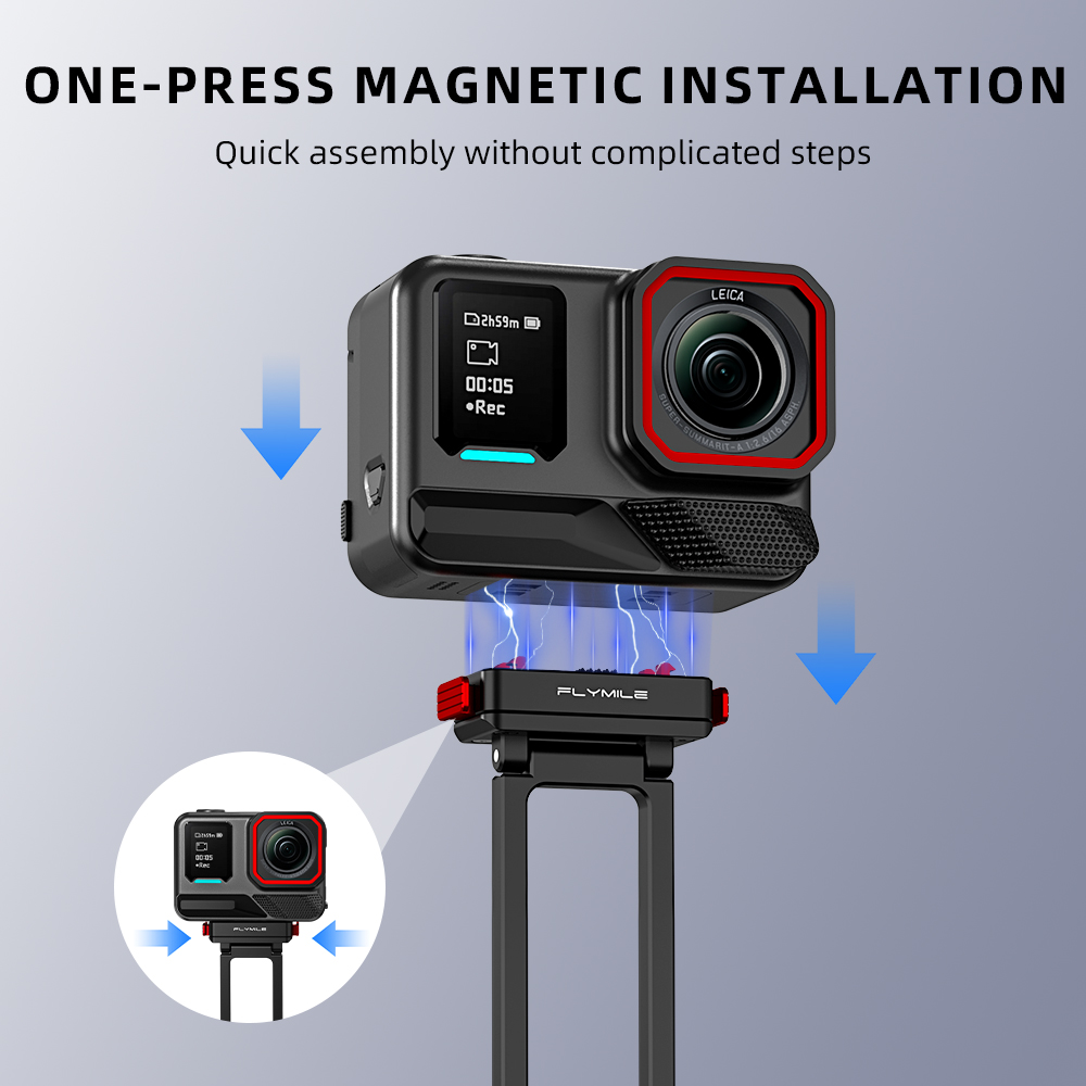 Treppiede Magnetico in Metallo - Photography Grip Insta360 X5 recensione e prezzo