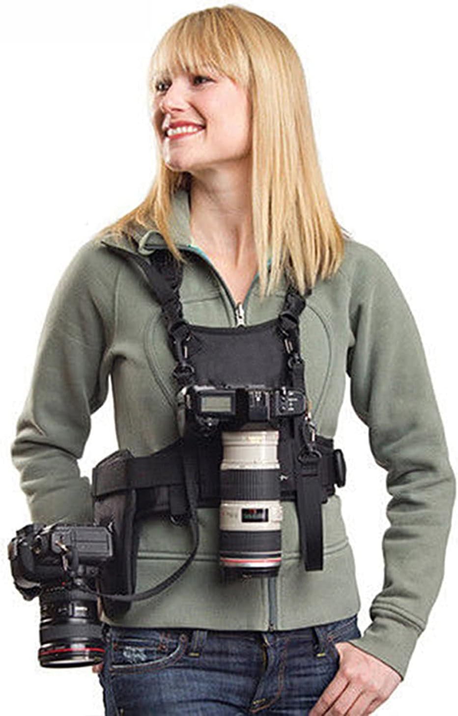 Con 2 DSLR doppia tracolla per - Photography Vest recensione e prezzo