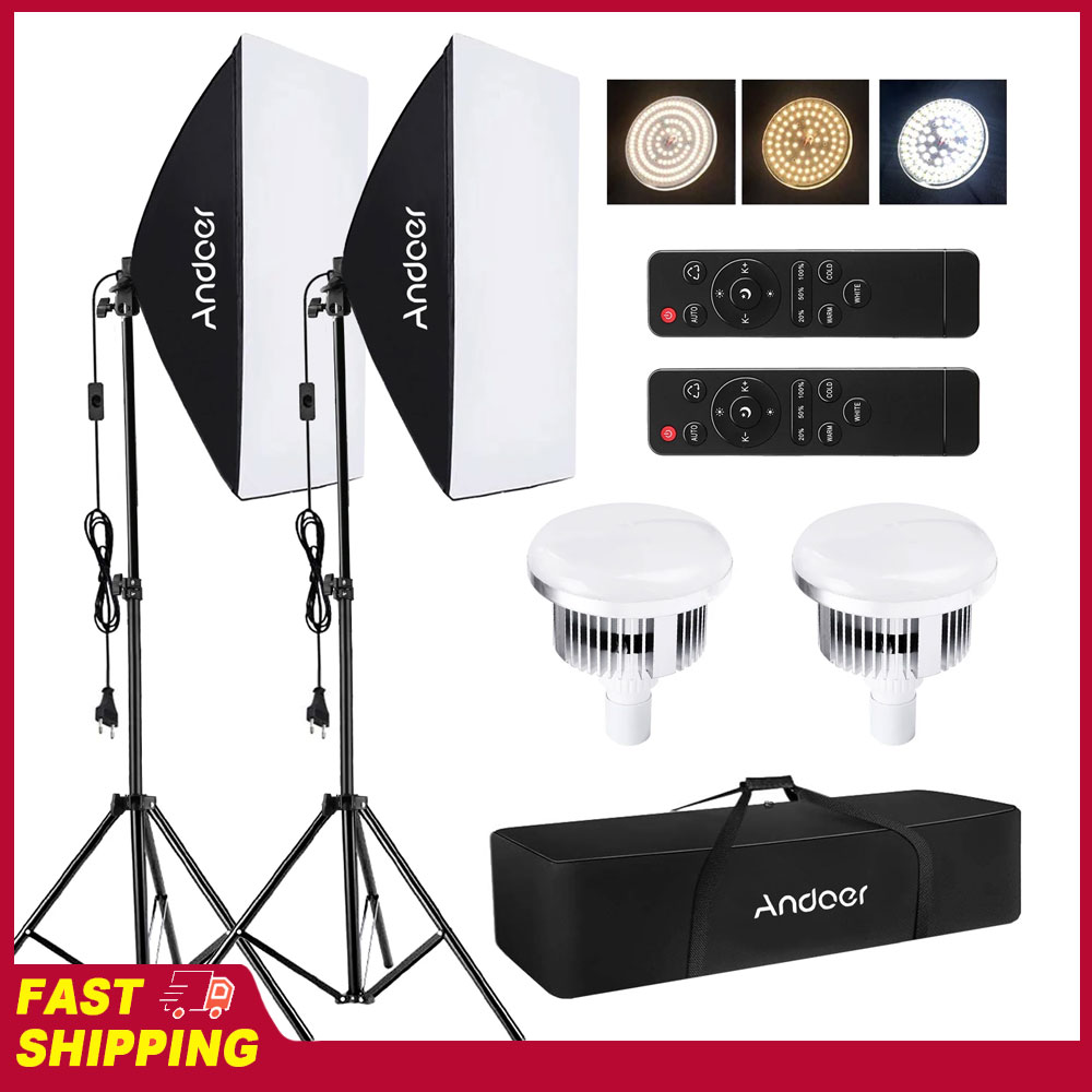 Set di Illuminazione Softbox A - Photography Umbrella Lighting Kit recensione e prezzo