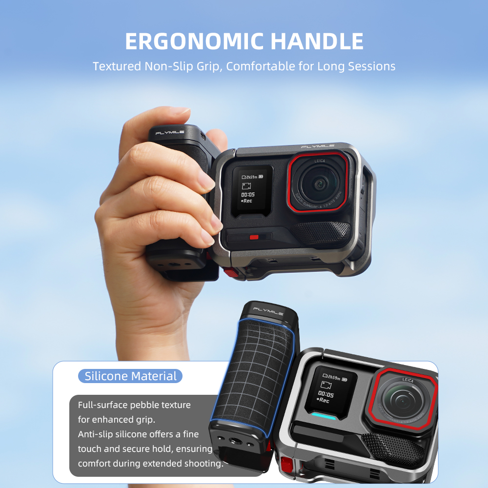 Impugnatura Bluetooth Flymile  - Photography Grip Insta360 X5 recensione e prezzo