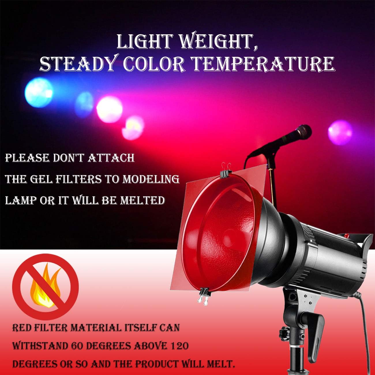 30x30 cm 11 pezzi filtro luce  - Photography Umbrella Lighting Kit recensione e prezzo