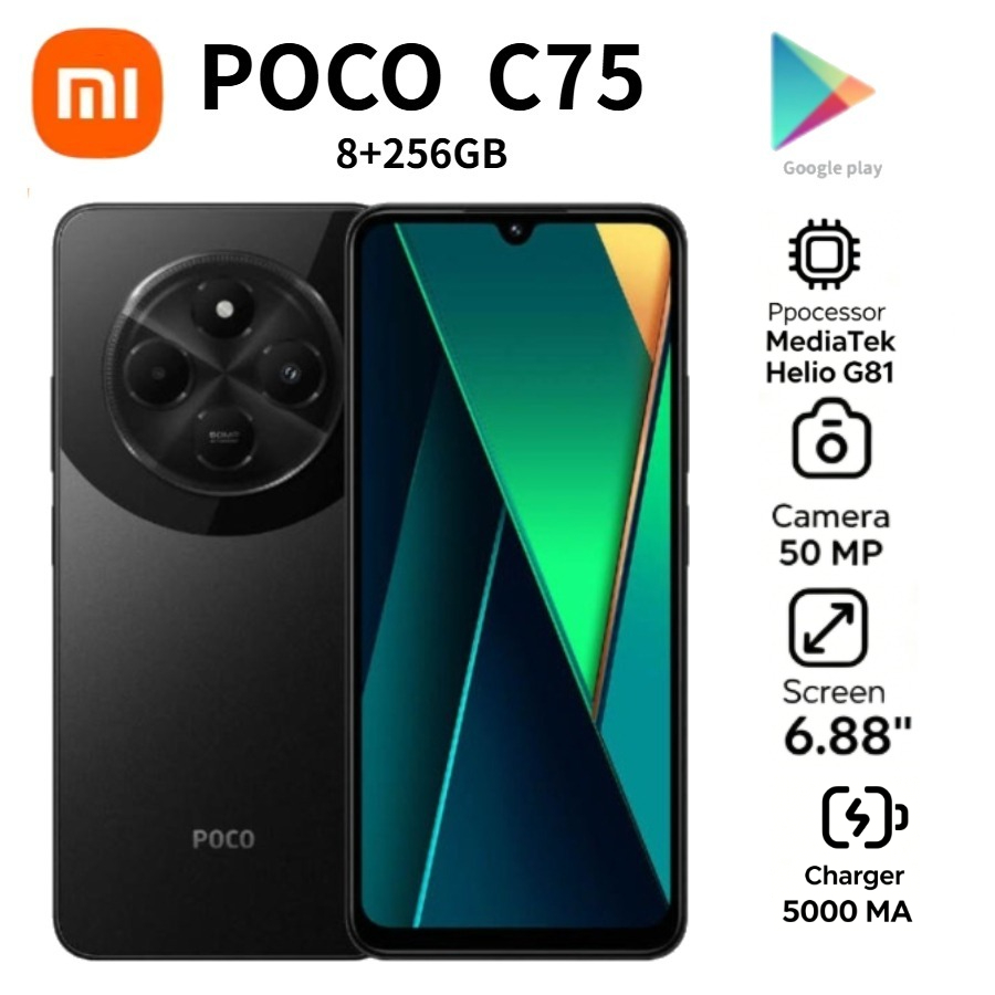 Nuovo POCO C75 2026 Smartphone - Photography Sim recensione e prezzo